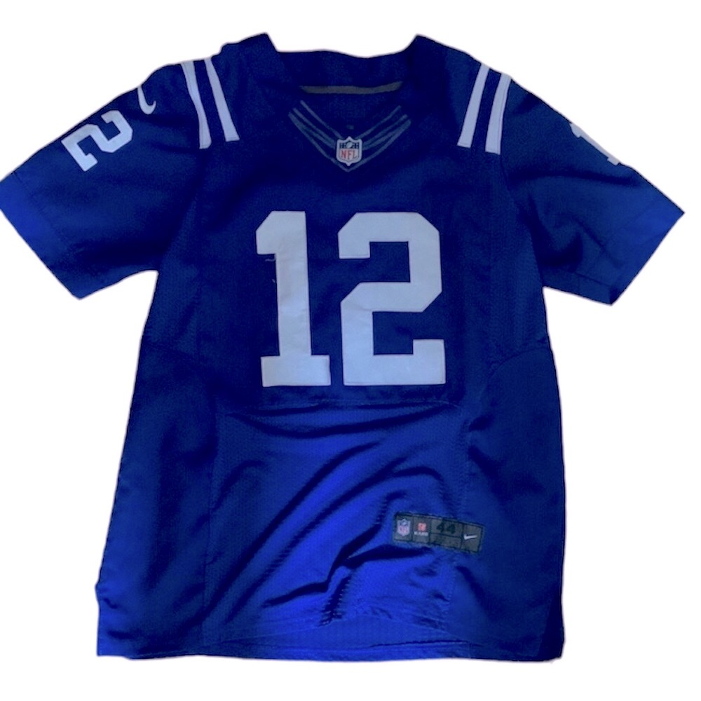 Indianapolis Colts Andrew Luck #12 Nike on field game jersey size 44